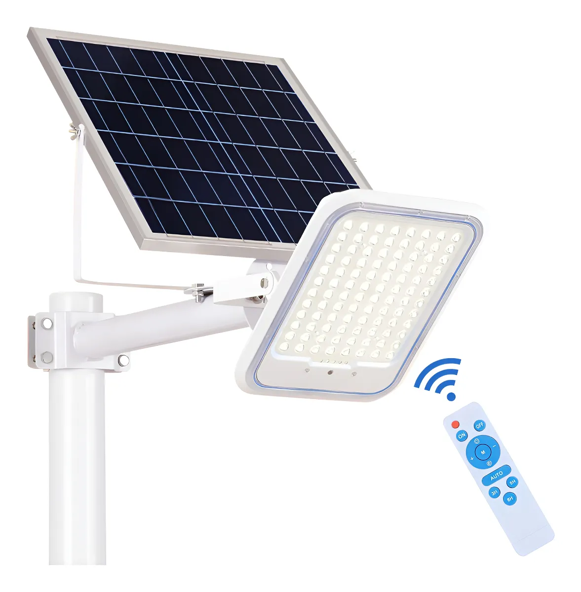 Lámpara Led Solar Luminaria Suburbana Alumbrado Publico 300w