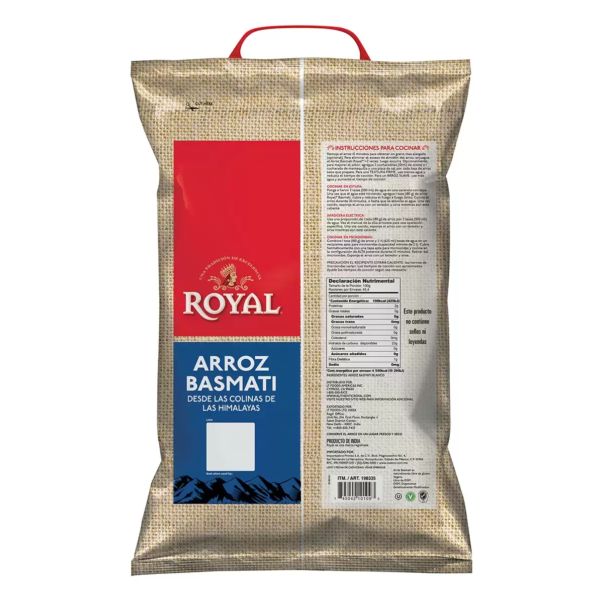 Royal Arroz Basmati 4.5 kg foto 2