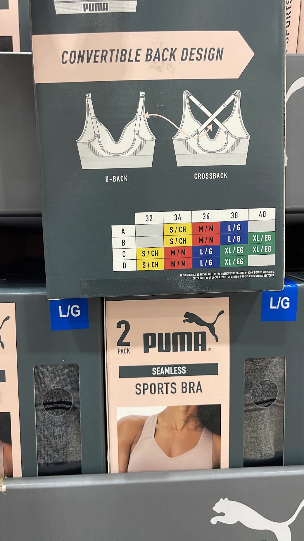 Puma Sports Bra 3 piezas foto 3