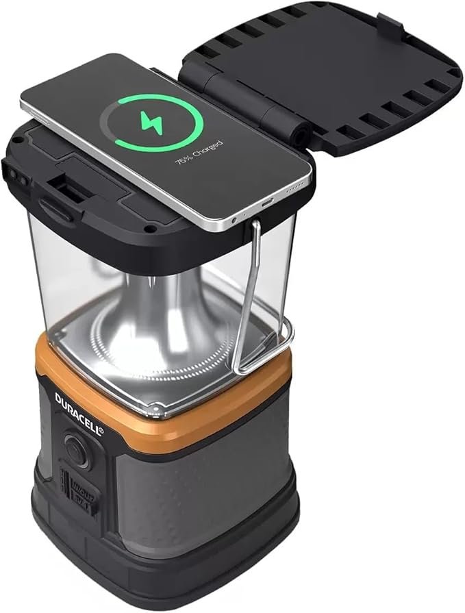 Duracell Tri-Power - Linterna de 3000 Lúmenes con Carga QI foto 3