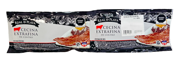 Real de Plata Cecina Extrafina 1,600 kg aproximadamente