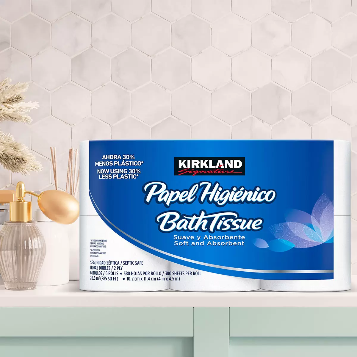 Kirkland Signature Papel Higiénico 6 pzas